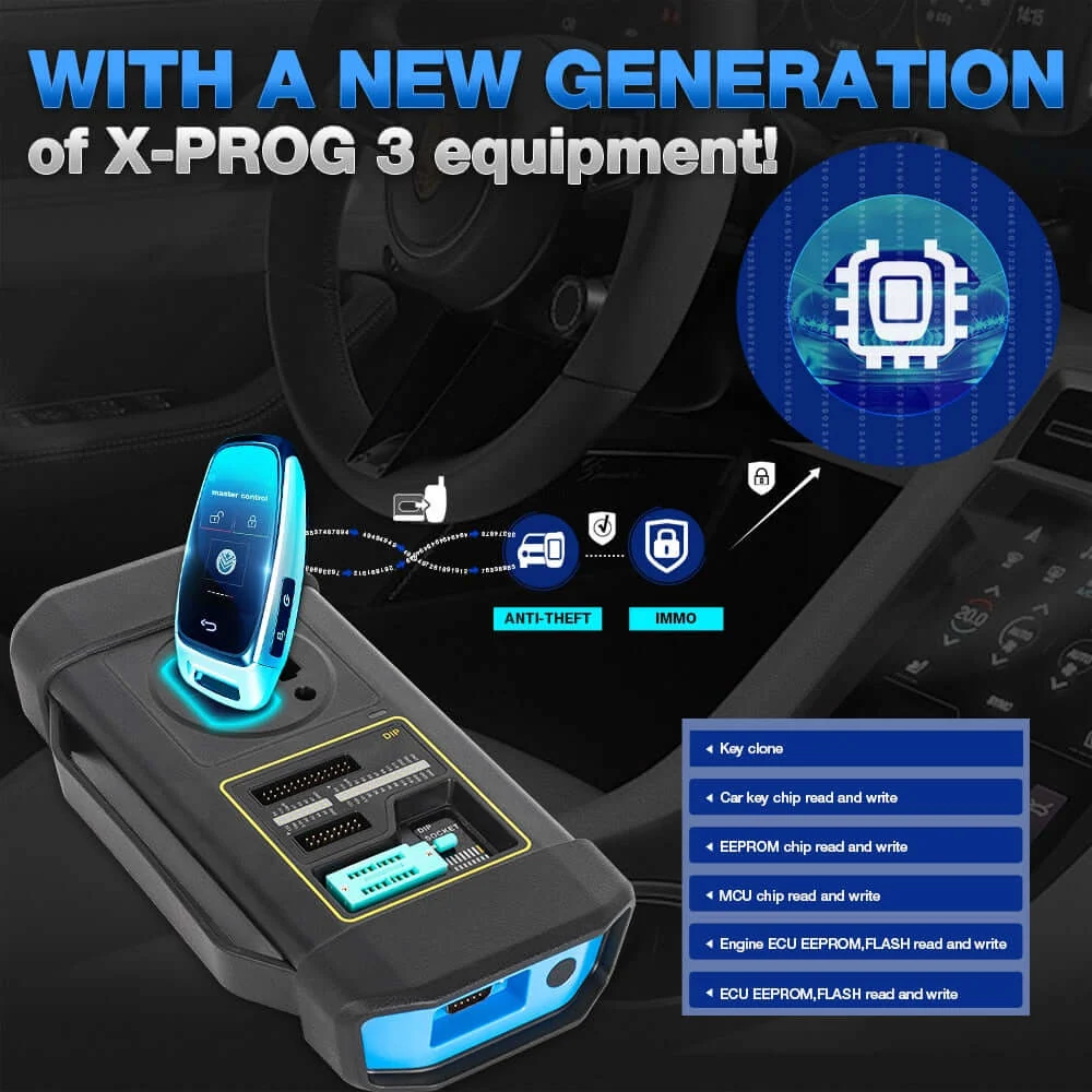 LAUNCH X431 IMMO Elite Key Fob Programmer & All System Diagnostic Tool - Image 4