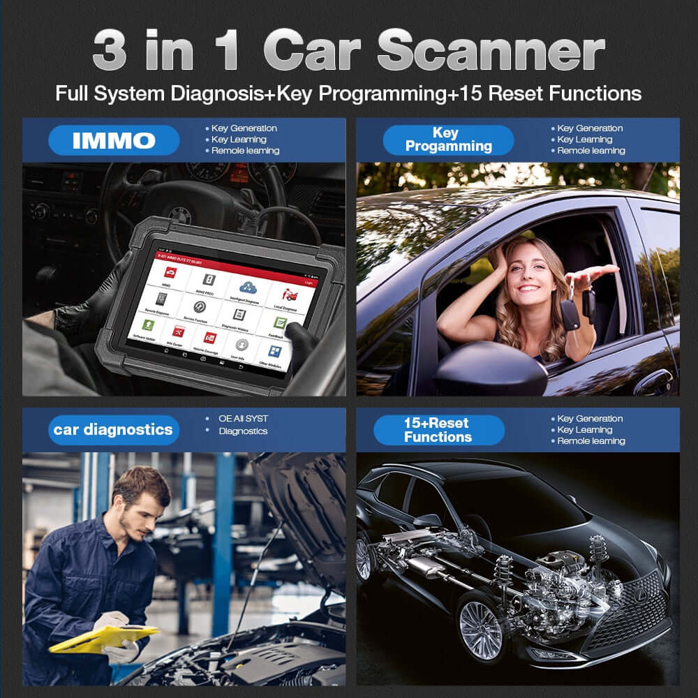 LAUNCH X431 IMMO Elite Key Fob Programmer & All System Diagnostic Tool - Image 6