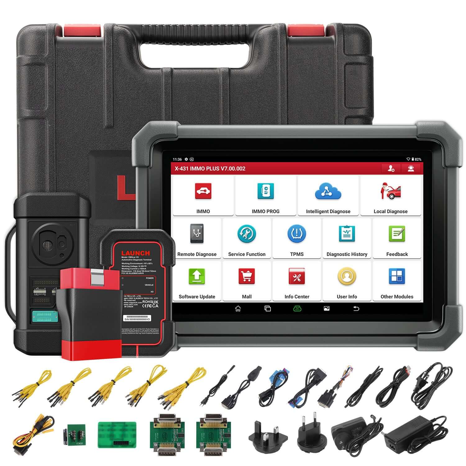LAUNCH X431 IMMO Plus Key Programmer & Bi-Directional OBD2 Scanner - Image 10