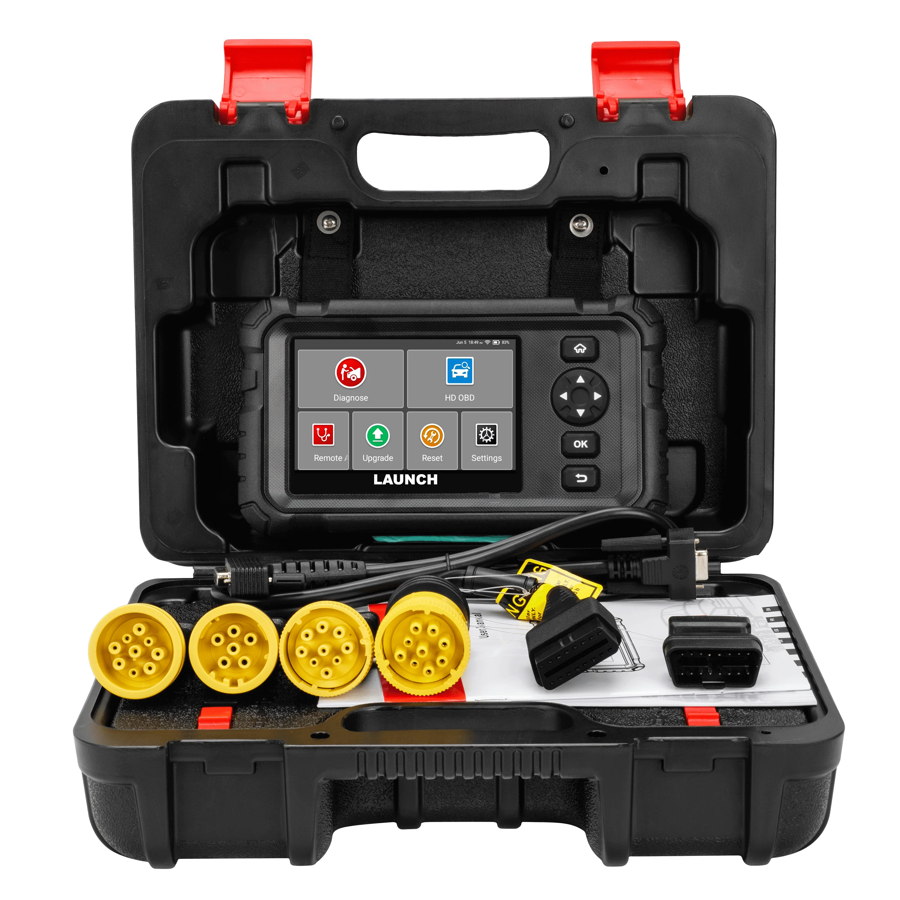 LAUNCH CRP129 HD Elite Heavy Duty Scan Tool Full System Diagnostic with 7 Resets - Image 11