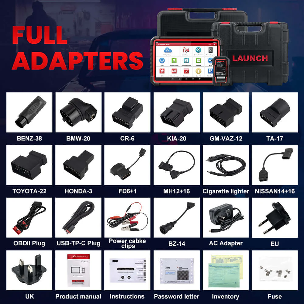 LAUNCH X431 PRO3S+ V5.0 Professional Auto Scan Tool | 10.1" Topology Map Scanner - Image 13