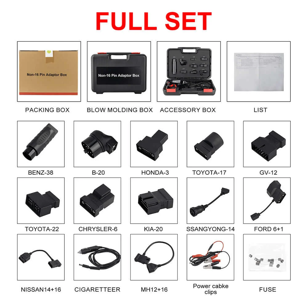 LAUNCH X431 PRO3S+ Elite SmartlinkC 2.0 | Car & Heavy Duty Truck Diagnostics Scan Tool - Image 14
