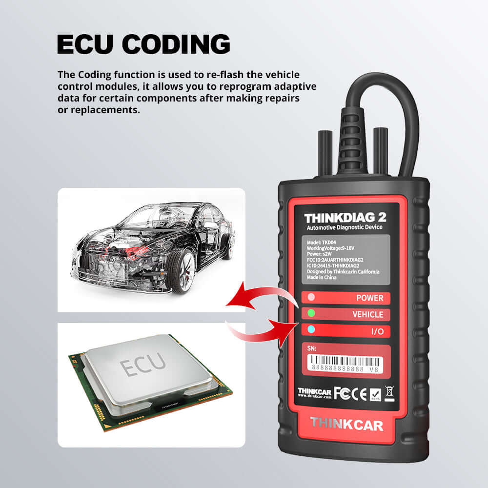 THINKCAR ThinkDiag 2 CAN-FD Bi-directional OBD2 Scanner - Image 4
